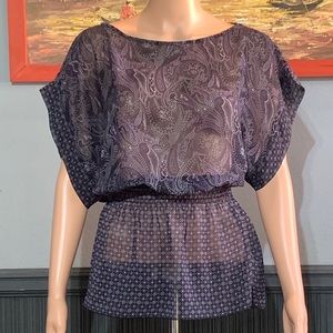 Miley  Cyrus & Max Azria Blouse SZ - XS